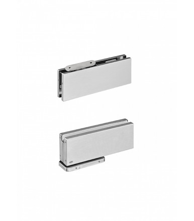 Kit bisagra hidráulica basculante para puerta de cristal de 10-13 mm código JNF IN.81.203