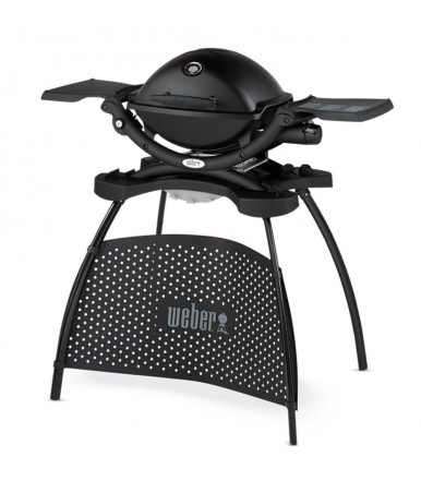 Barbecue au gaz noir Q1200 avec support Weber 51010353