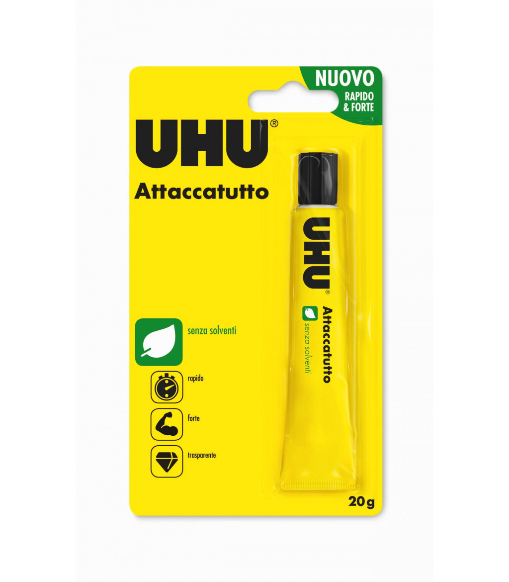 Adhesive glue without solvents high sealing UHU from 20 g
