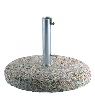 Base in grit Ø 60 cm 50 Kg for garden umbrella