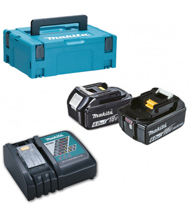 Kit de Energia Makita 18V 6,0 Ah con cargador rápido