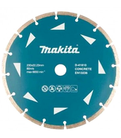 Disco de diamante segmentado 230 mm D-41610 Makita