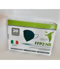 Disposable respirator mask FFP2 NR with Five-layer GreenBull- Pieces 20