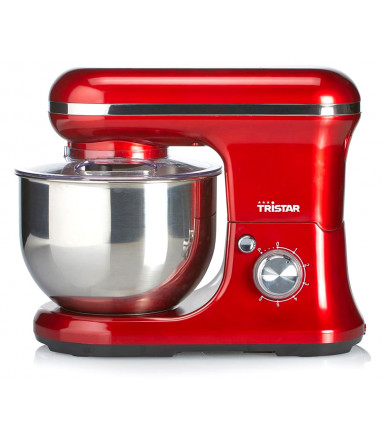 Robot pâtissier rouge 1200W capacité 5 l Tristar MX-4831