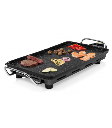 Tischgrill Schwarz 2000W 26x46 cm Princess 102201