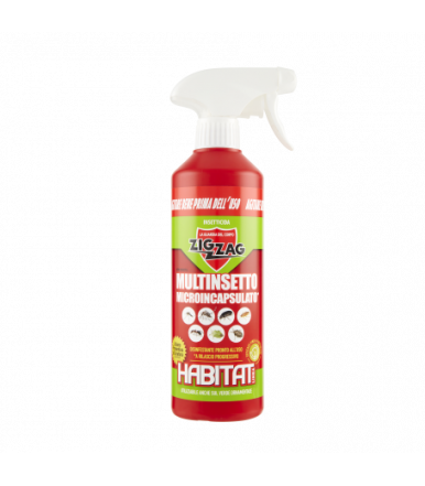 Insecticide désinfectant domestique microencapsulé, pour insectes volants et rampants 500 ml