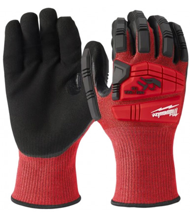 Guantes anti impacto y anticorte Milwaukee IMPACT CUT LEVEL 3/C