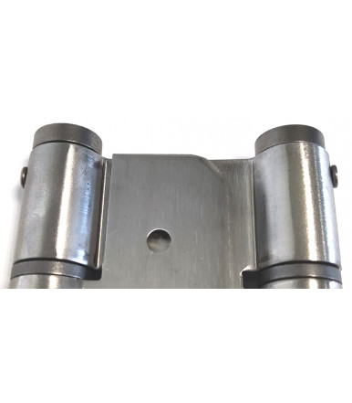 Double action spring hinge pair DA 180 R Justor Stainless steel