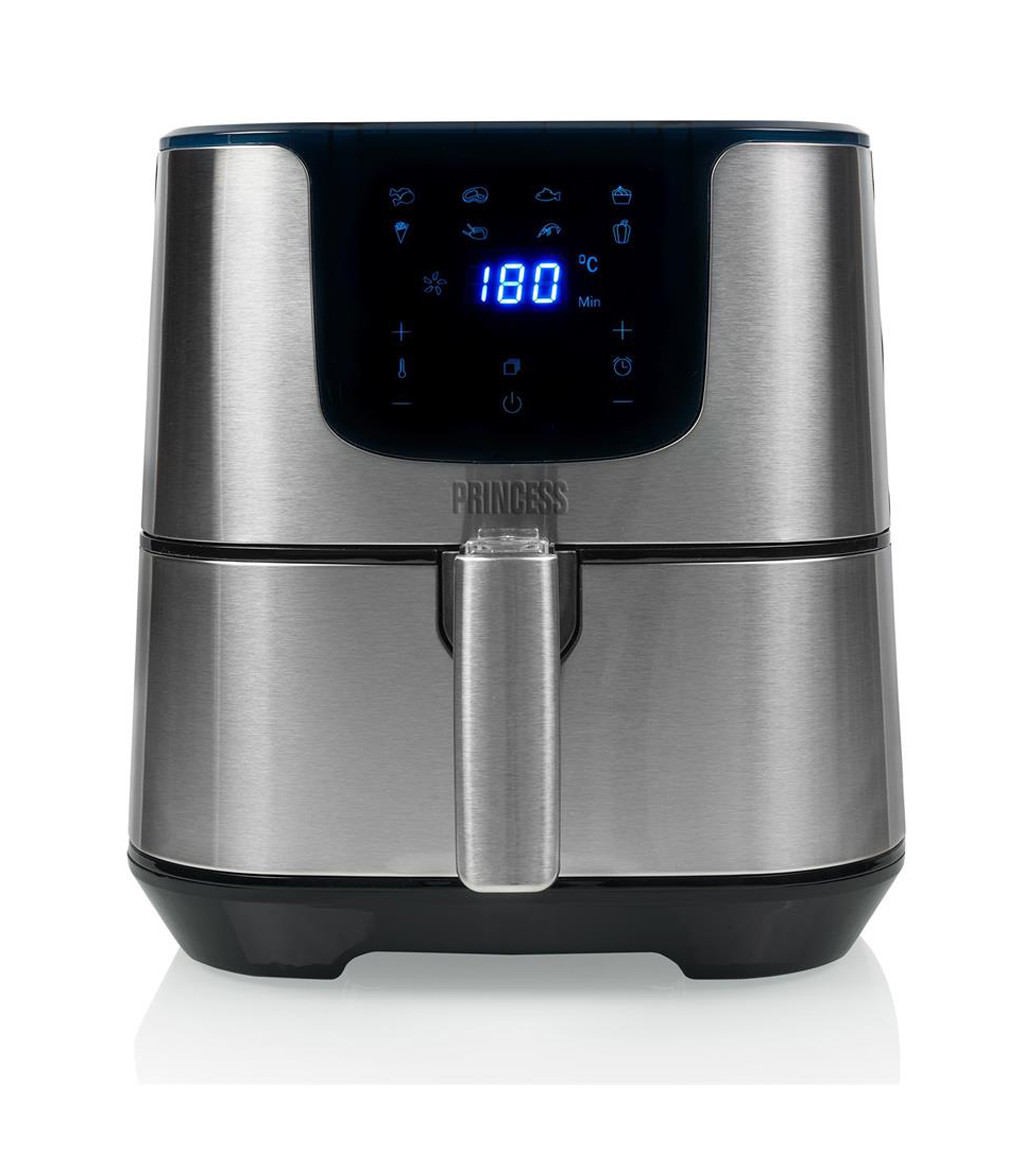 Princess Digital Air Fryer - 6.5 L - With removable divider - 60% less  energy consumption - Digital touch screen - 12 programmes - Without oil -  182061 - Black - Exclusively on  : : Home & Kitchen