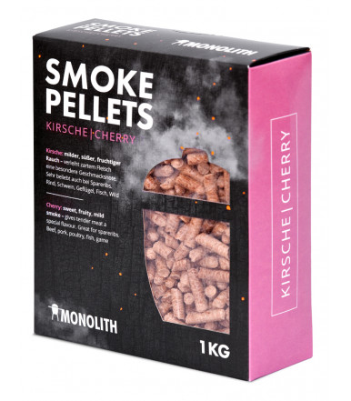 Wood pellet for Barbecue, Cherry 1 Kg 201101 Monolith