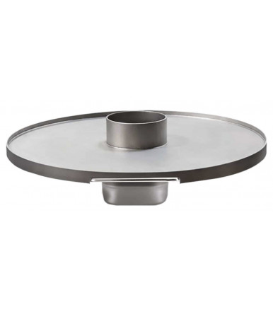 Plate Ø 60 cm in steel 102021 Plancha for Barbecue Monolith Icon and Junior