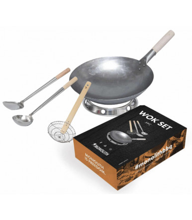 Set per funzione Wok 207013 per Barbecue Monolith