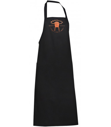 Delantal de tela MERCH-SCH para Barbacoa Monolith