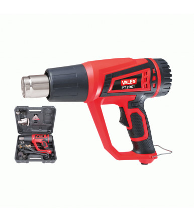 Valex PT2001 2000 W heat gun in case