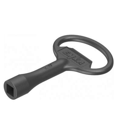 Clé pour rotor carré 7 en zamak noir 1004-01 EMKA