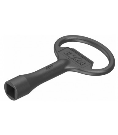 Clé pour rotor carré 8 en zamak noir 1004-02 EMKA