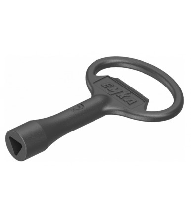 Clé pour rotor triangle 7 en zamak noir 1004-03 EMKA