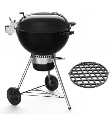 Barbecue a carbone Weber Master-Touch GBS Premium SE E-5775 Ø 57 cm Nero con affumicatore