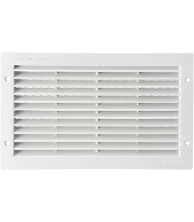 Rectangular plastic ventilation grill 380x230 mm PA3823B