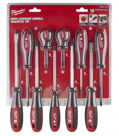 Serie giravite 10 pezzi Milwaukee SET 3