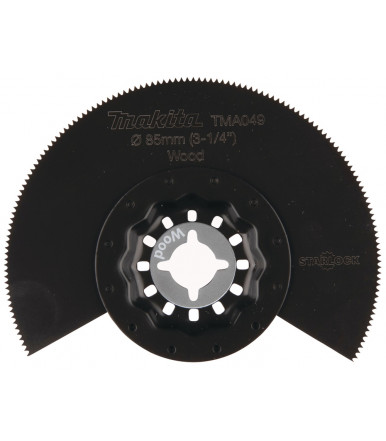 Cuchilla de corte segmentada HCS, Ø 85 mm B-64836 para madera Makita