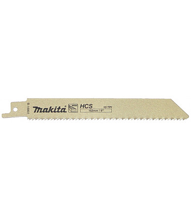 Satz 5 HCS-Klingen für Reciprosäge, 152x0,8 mm B-16807 für Holz Makita