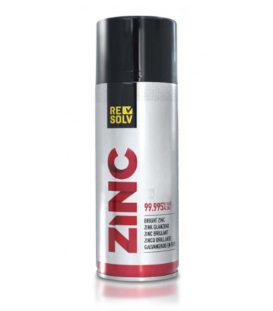 Protector spray galvanización en frío 400 ml ZINC 99,995% RESOLV