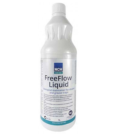 Professional biological cleaner LIQUID BIO PLUS FREE FLOW for dissipator BLANCO 1 Lt