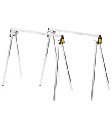 Pair of metal Sawhorse ESSENTIAL Stanley STST81337-1