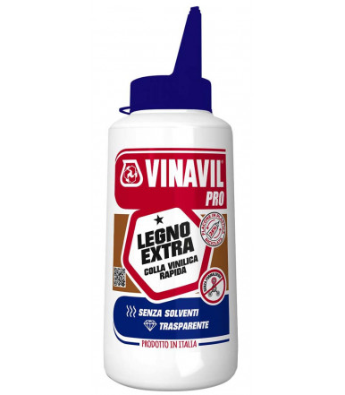 Colle acétovinylique en dispersion aqueuse pour bois UhU Bostik Vinavil PRO LEGNO EXTRA