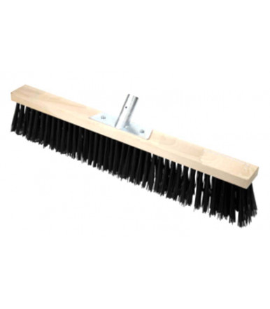 Outdoor broom with wooden support, 60 cm without handle Valex