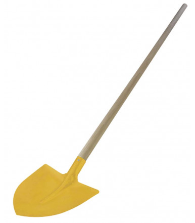 Ultralight professional shovel in harmonic steel, willow handle Valex
