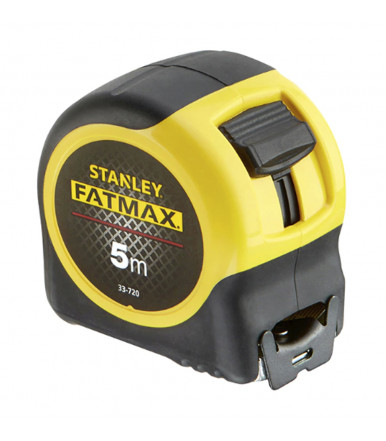 Tape measure extra wide 32 mm case in two-component non-slip FATMAX Stanley