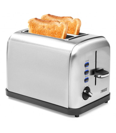 Toaster acier Style 2, 950W Princess 142354