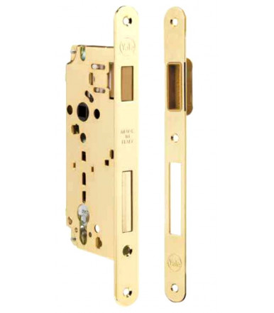 Cylinder mortise lock SILENTHYA for wooden door Assa Abloy