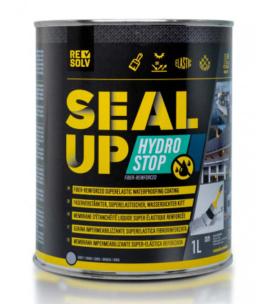 Revestimiento impermeabilizante super elástico fibro-reforzado 1 Lt SEAL UP Hydrostop