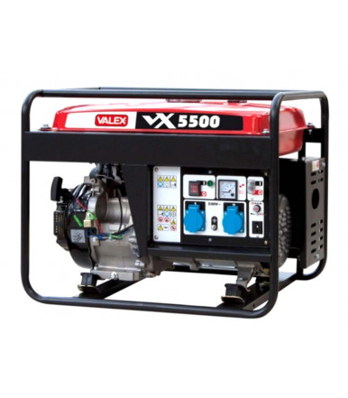 4-stroke petrol generator OHV 5,5 kW VX5500 Valex