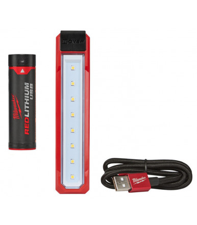 Lámpara de área de trabajo con batería REDLITHIUM USB Milwaukee L4 FL-201