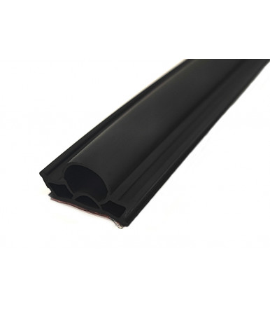 Guarnizione in PVC plastificato per porta interna in legno A109 al mt