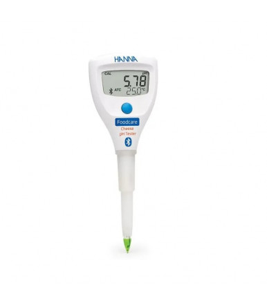 Specific pH Testers with Bluetooth for cheese and semi-solid foods HALO2 - HANNA Instruments