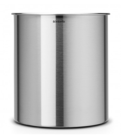 Corbeille à papier en acier 7 Litres Brabantia