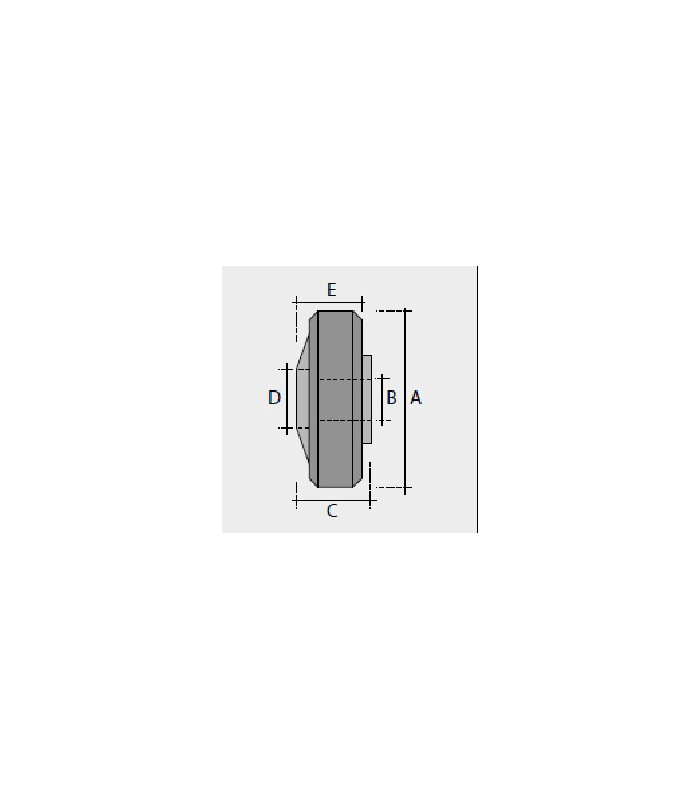 Ball bearing wheel in PA polyacrylate