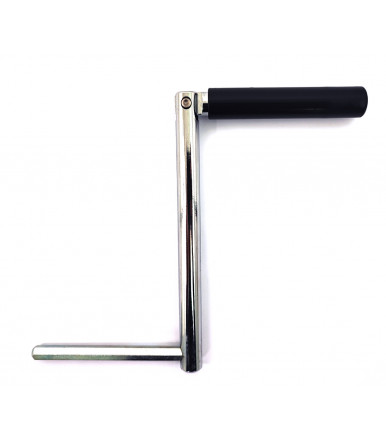 Articulated chromed handle E7, Ø 12 mm for P/25 winch Stafer