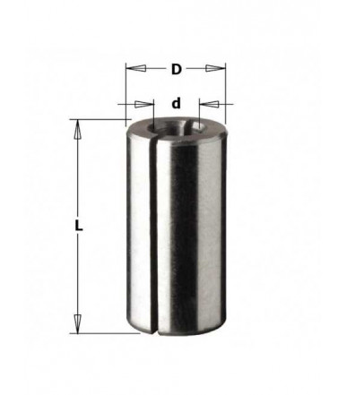 Reduction-increase bushing for 13 / 16 mm stem Cmt