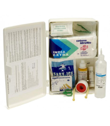 Erste-Hilfe-Arztschrank-Box (bis zu 2 Personen) Plastimed C