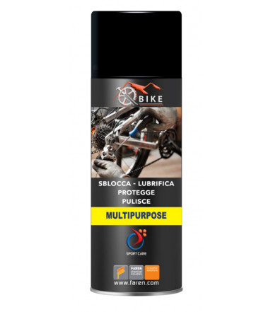 Lubrificante-pulitore spray multiuso per bicicletta 200 ml MULTIPURPOSE