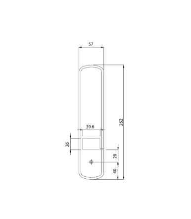 Universal brass roller shutter cover plate