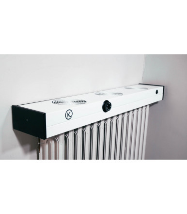Sistema de ventilación patentado Kuriosa para radiadores