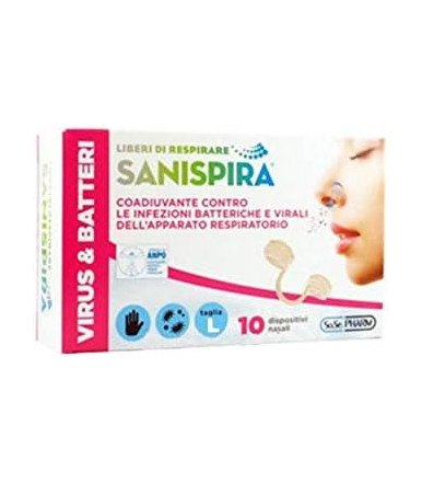 Endo-Nasal Filter Adjuvant against Bacterial and Viral Infections-Sanispira Virus and Bacteria