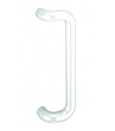 White aluminum handle Ø 35 mm for door 2-2782-512 without fixings